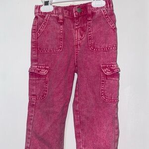 Toddler Girl Cargo Jeans